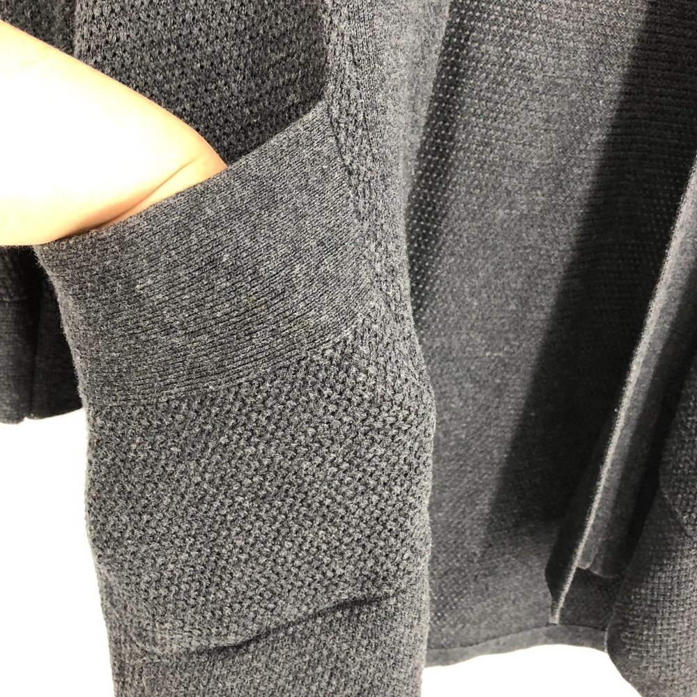 Aritzia Wilfred Grey Knit Copernic Silk Cashmere Open Cardigan size XXS - Picture 9 of 16